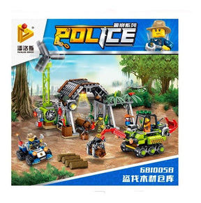 Panlos Bloques Policía Ecológico Antitala 476 Pcs 1781766