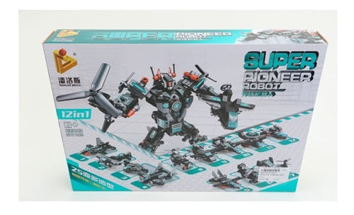 Super Robot Bloques 12 En 1 1801904