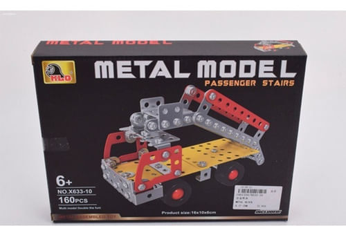 Arma Tu Vehículo De Metal 160 Pcs 1901354