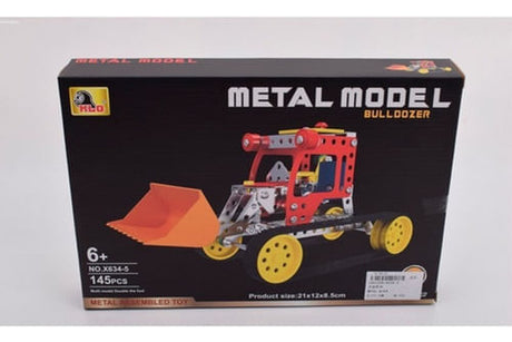 Arma Tu Vehículo De Metal 145 Pcs 1901359