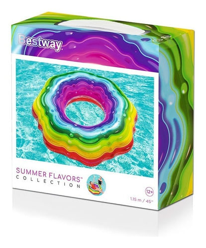 Bestway Salvavidas Arcoiris 115 Cm 6778 36163