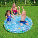 Bestway Pileta 3 Aros Mundo Marino 152x30cm 51004 2122