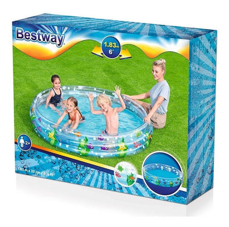 Bestway Pileta Mundo Marino 183 X 33 Cm 51005