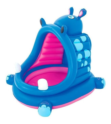 Bestway Pileta P/bebes Hipopotamo 1.12x99x97cm 52218