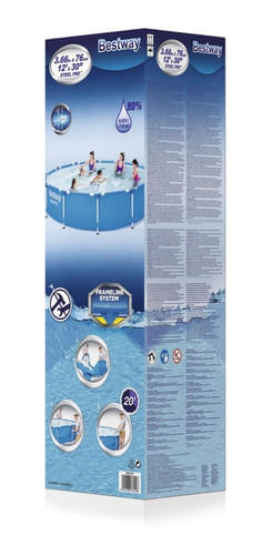 Bestway Pileta Estructural 366cm 6473l 6491 56706