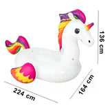 Bestway Unicornio Kawaii Grande 2.24m X 1.64m 41113
