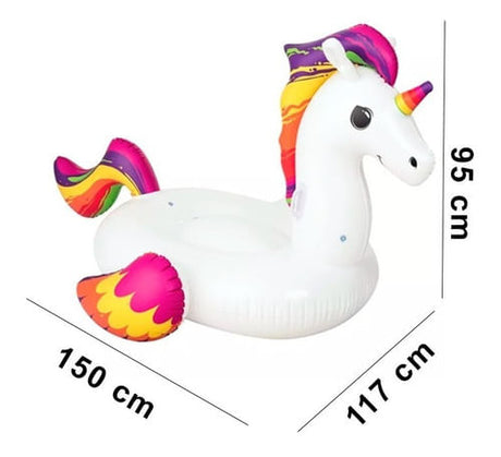 Bestway Unicornio Kawaii Chico 1.50m X 1.17m 41114