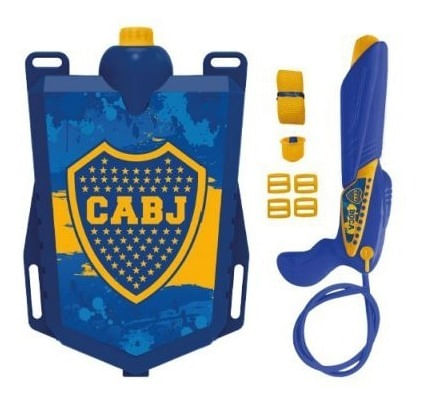 Mochila De Agua Con Lanzador Boca Juniors 8560