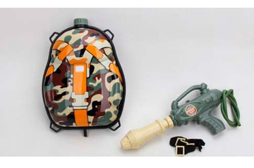 Pistola De Agua con Mochila Camuflada 1756709