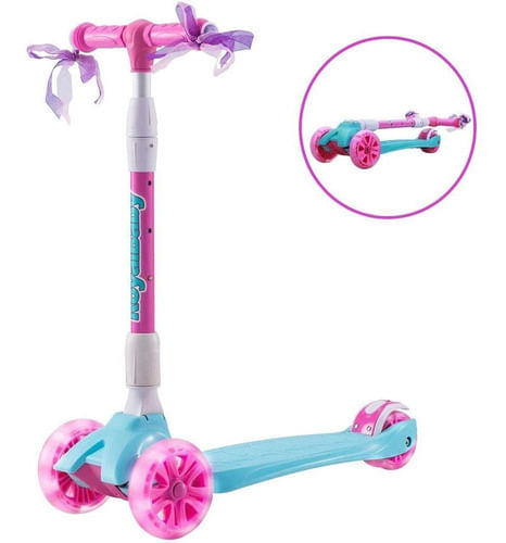 Royal Baby Monopatin Plegable con luz Sweetie R0203l