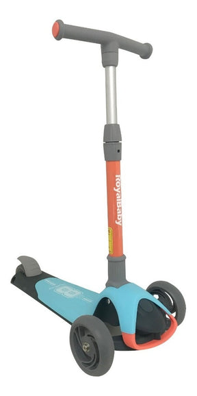 Royal Baby Monopatin Plegable Azul/naranja Rb-s1
