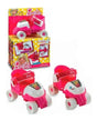 Patines Glam Barbie Extensibles Cuatro Ruedas Plástico 750