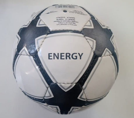 Pelota Futbol N° 5 Energy 102018 Shine Blanco con negro