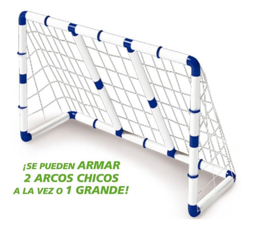 Arco De Fútbol 3 En 1 1.80 X 1.20 X 0.65 Mts.