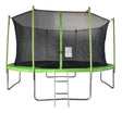 Cama Elástica Verde Con Escalera 426 Cm Tr14