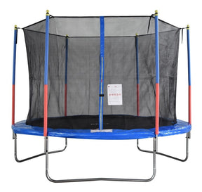 Cama Elastica Azul Con Rojo 305 Cm Tr-10