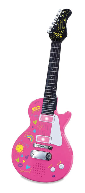 Juliana Guitarra Electrica Con Luz Y Sonido Jyjjul0022