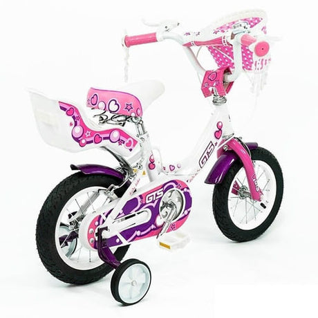 Gts Bicicleta Infantil De Paseo Rodado 12 Con Canasto 3307