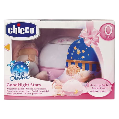 Chicco Proyector Buenas Noches Estrellitas Rosa 24271