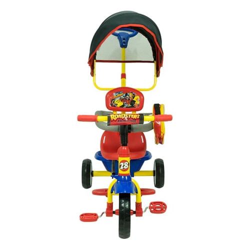 Triciclo Infantil Multifuncional Mickey Rojo Xg-8803 1397