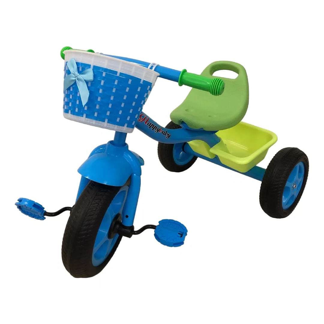 Triciclo Infantil Con Canasto Yx-t03