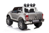 Camioneta Ford Ranger Auto A Bateria Gris Con R/c 12v
