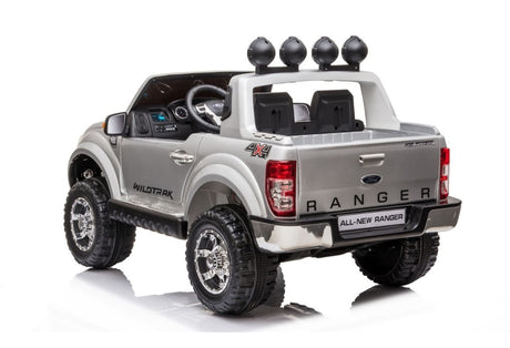 Camioneta Ford Ranger Auto A Bateria Gris Con R/c 12v