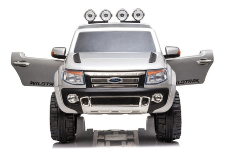 Camioneta Ford Ranger Auto A Bateria Gris Con R/c 12v