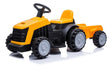 Tractor Con Acoplado A Bateria Cn-shj61908t Amarillo