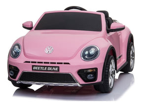 Auto A Bateria Volkswagen New Beetle Cl-shx4303 Rosa