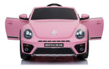 Auto A Bateria Volkswagen New Beetle Cl-shx4303 Rosa