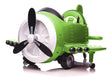 Auto A Bateria Avión Verde Con Control 6v Shl320201 Shine
