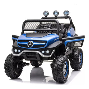 Auto A Bateria Mercedes Benz Unimog Negro Cl-shj999