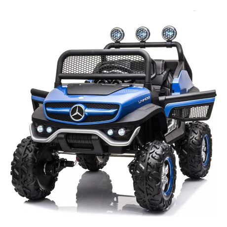 Auto A Bateria Mercedes Benz Unimog Negro Cl-shj999