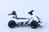 Karting A Bateria Bdq-9 Blanco