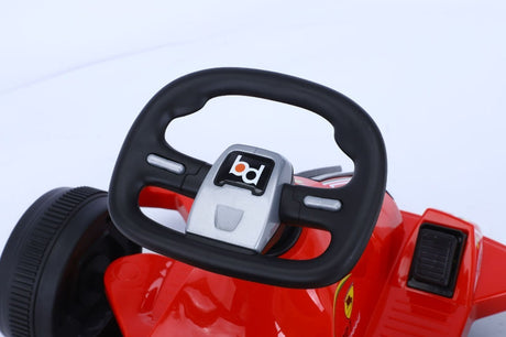 Karting A Bateria Bdq-9 Rojo