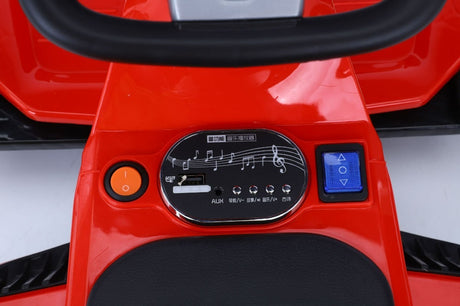 Karting A Bateria Bdq-9 Rojo