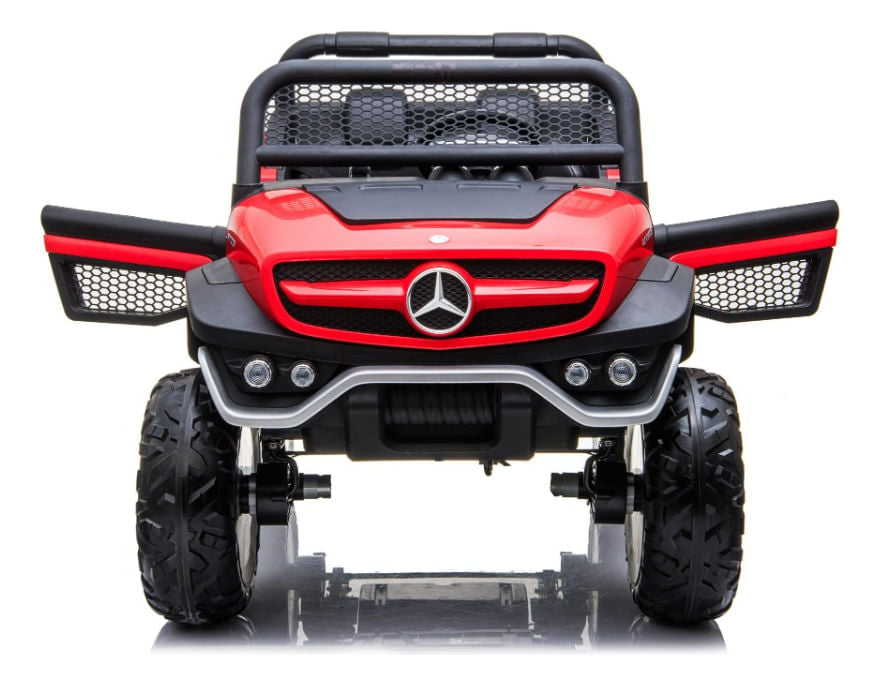 Auto A Bateria Mercedes Benz Unimog Cl-shj9u Rojo