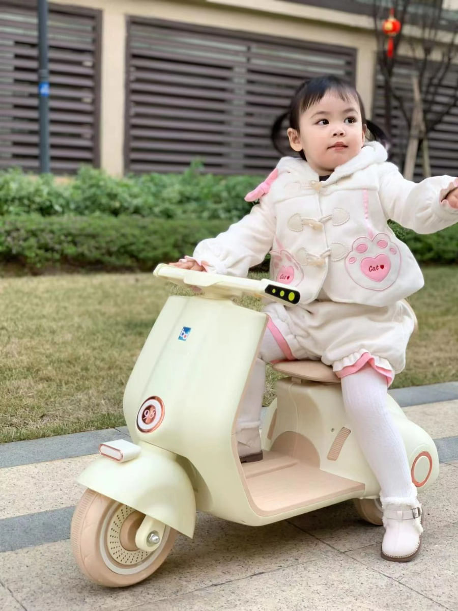 Moto a bateria Infantil Beige Yx-bdqs