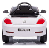 Auto A Bateria Vw Beetle Dune Blanco Cl-shx4503