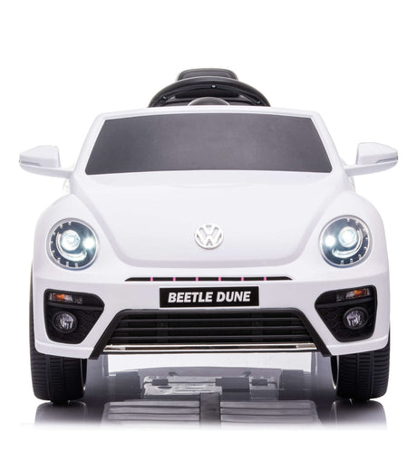 Auto A Bateria Vw Beetle Dune Blanco Cl-shx4503