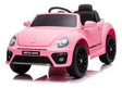 Auto A Bateria Vw Beetle Dune Rosa Cl-shx4503