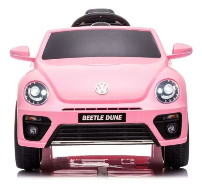 Auto A Bateria Vw Beetle Dune Rosa Cl-shx4503