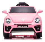 Auto A Bateria Vw Beetle Dune Rosa Cl-shx4503