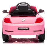 Auto A Bateria Vw Beetle Dune Rosa Cl-shx4503