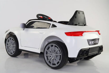 Auto A Bateria Infantil Blanco Wmt-918