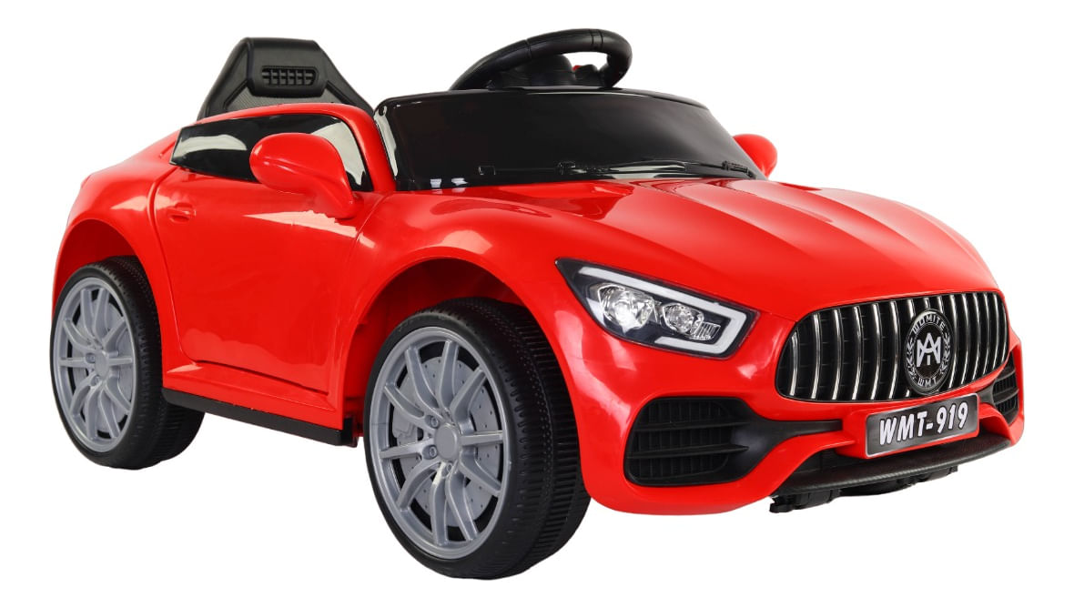 Auto A Bateria Infantil Rojo Wmt-919