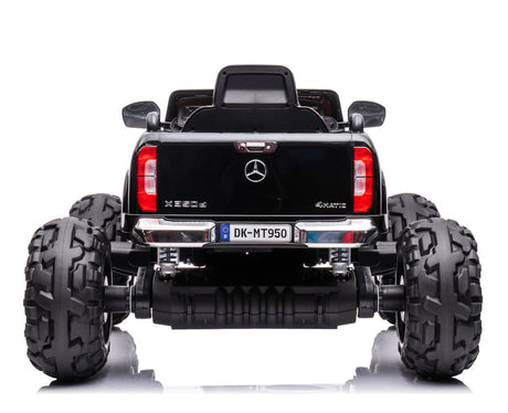 Auto A Bateria Camion Monstruo Mercedes Benz Negro Cl-shd1950