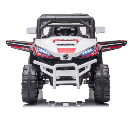Auto A Bateria Infantil Blanco Cl-903