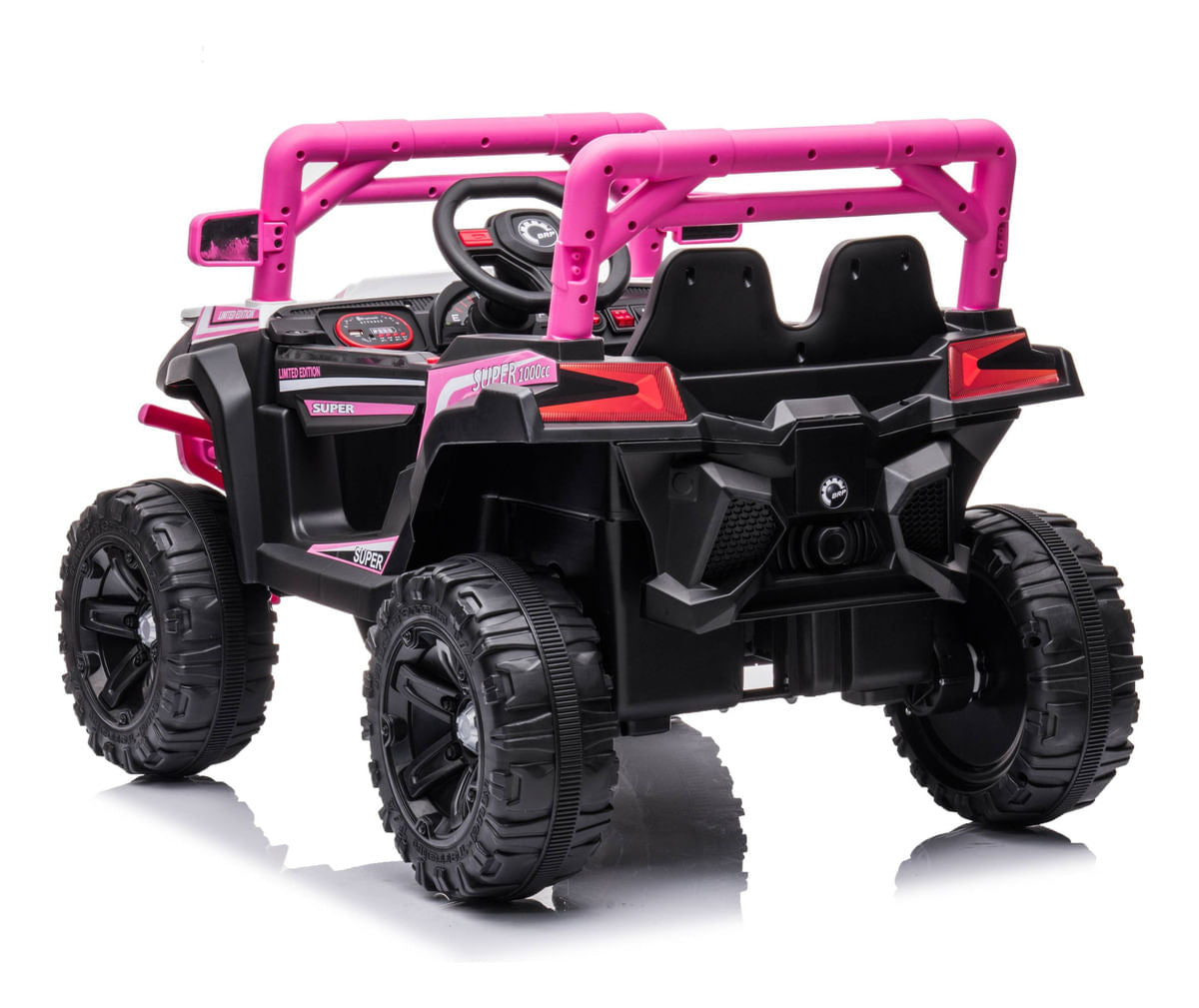 Auto A Bateria Infantil Rosa Cl-903